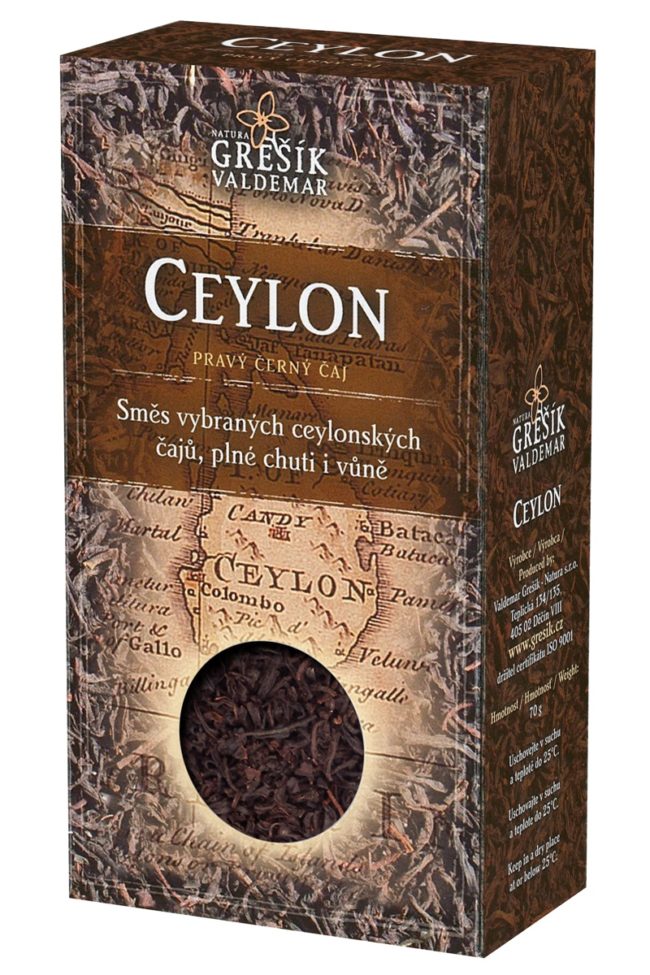 Čierny čaj CEYLON (sypaný)
