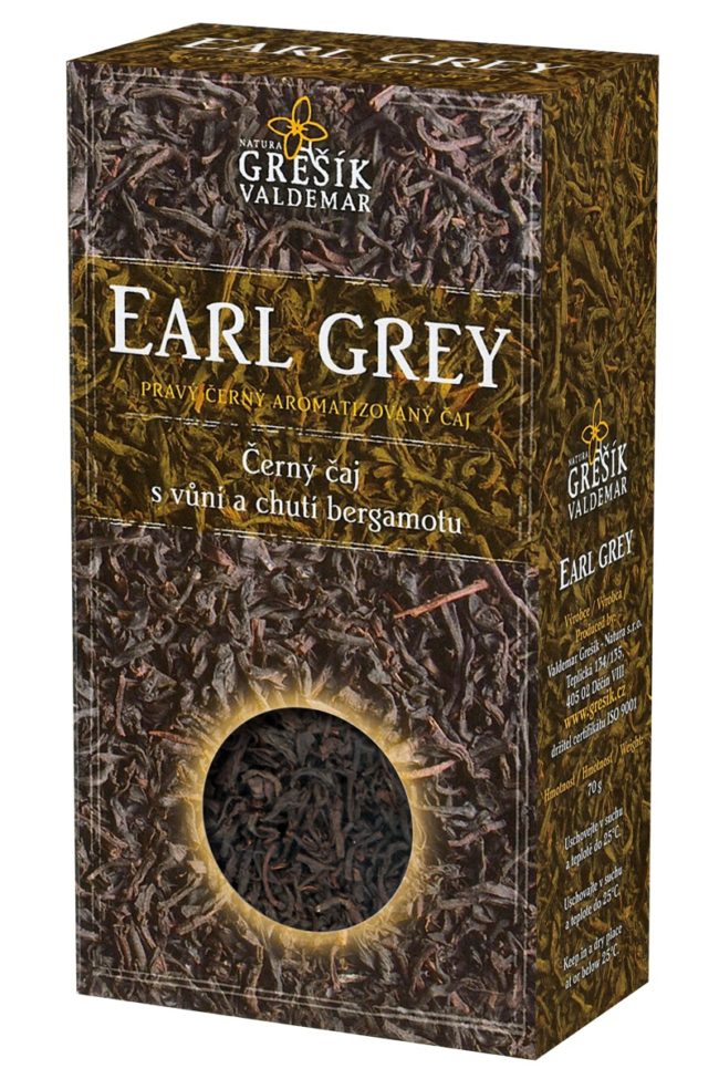 Čierny čaj EARL GREY (sypaný)