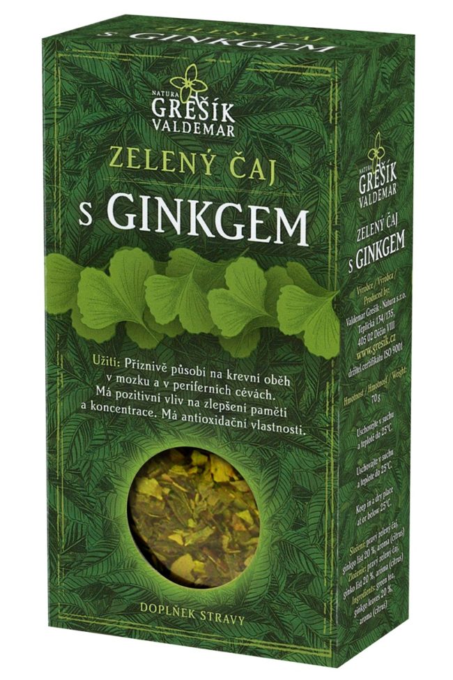Zelený čaj GINKGO (sypaný)