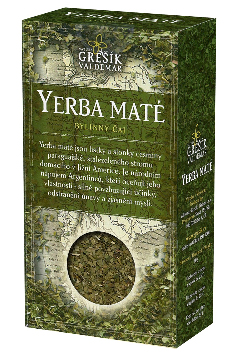 Bylinný čaj YERBA MATÉ sypaný