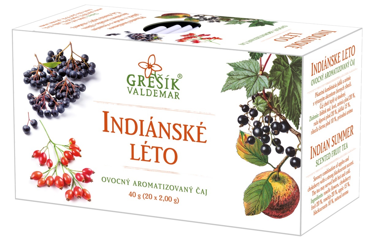 Ovocný čaj INDIÁNSKE LETO (sáčkový)