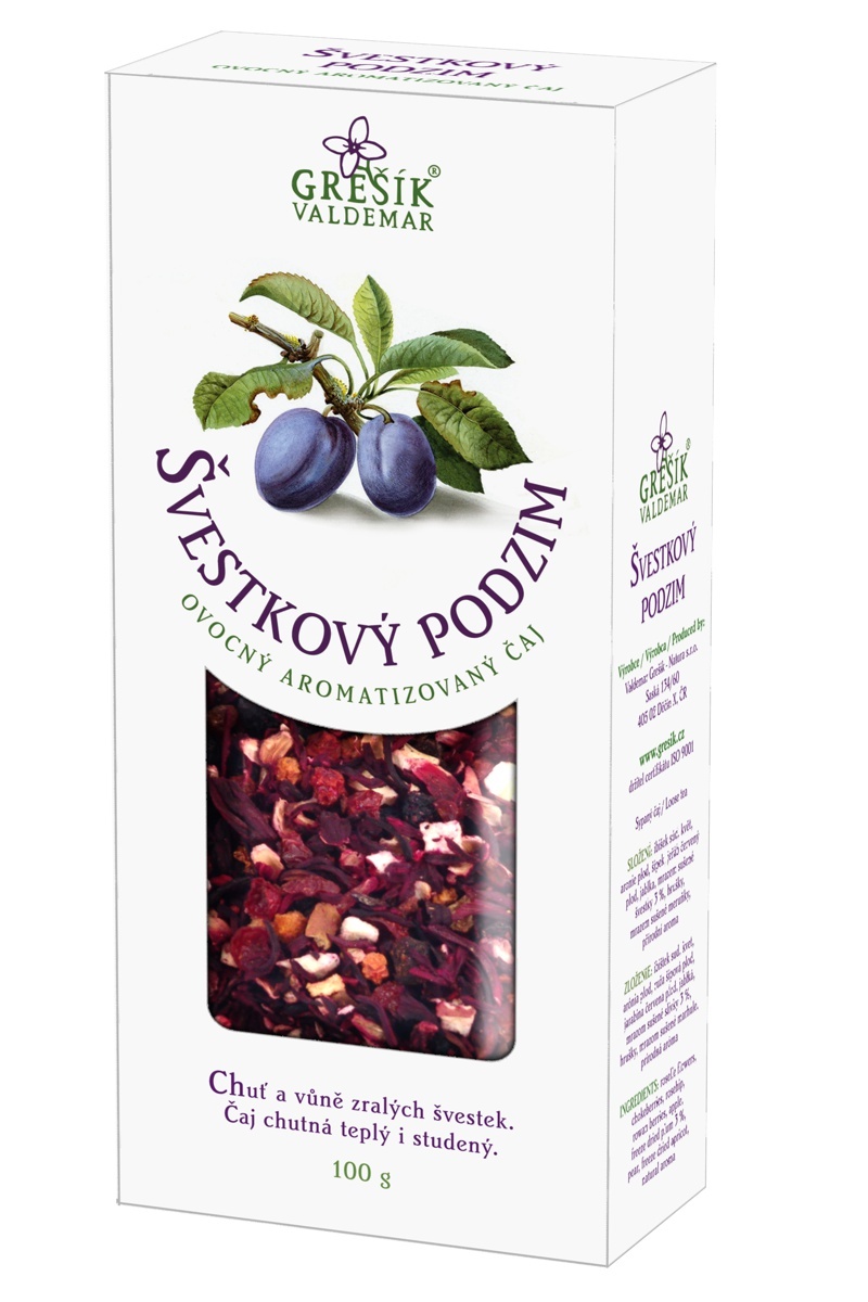 Ovocný čaj SLIVKOVÝ (sypaný)