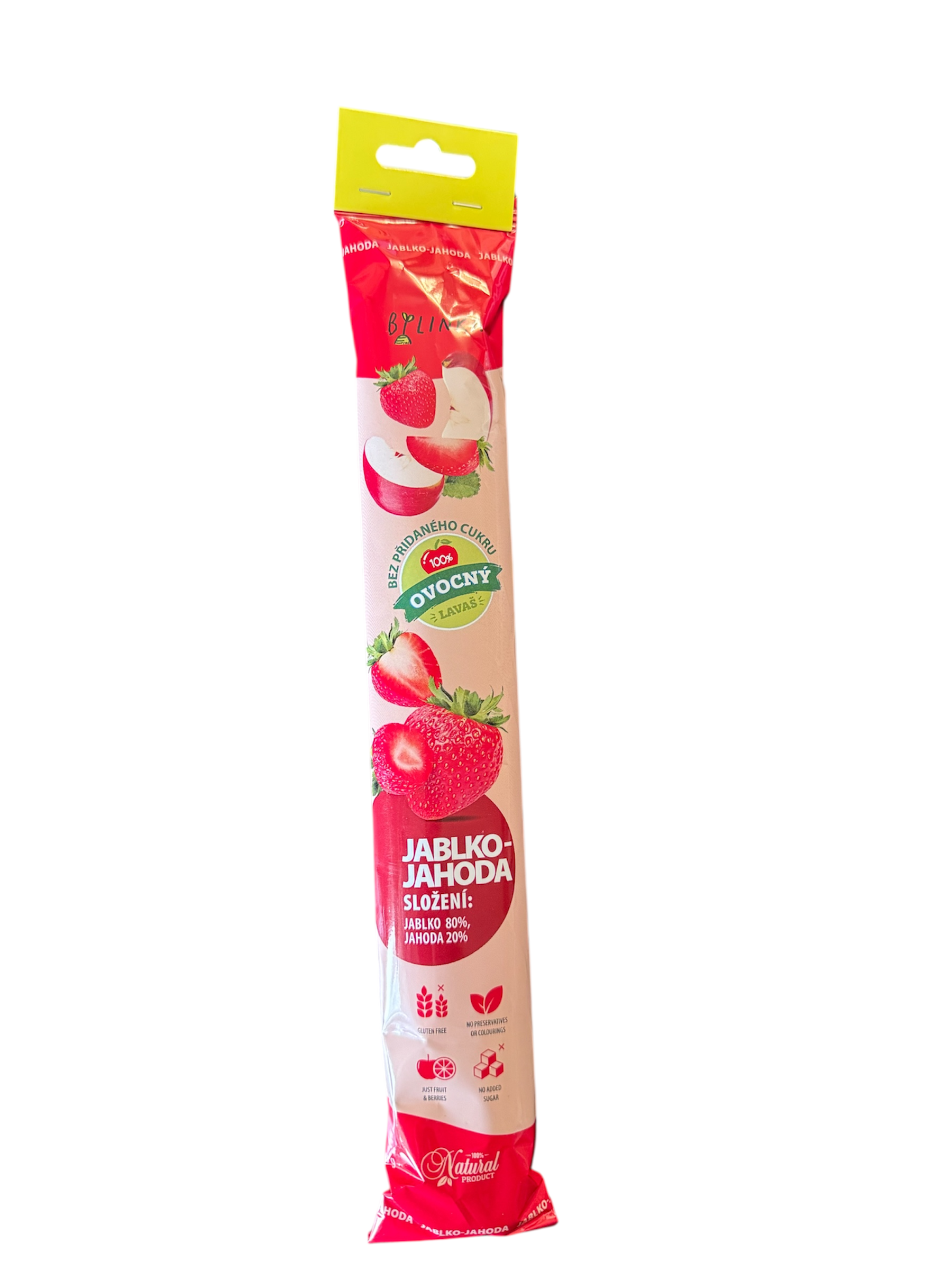 Ovocný lavaš JABLKO-JAHODA 140g