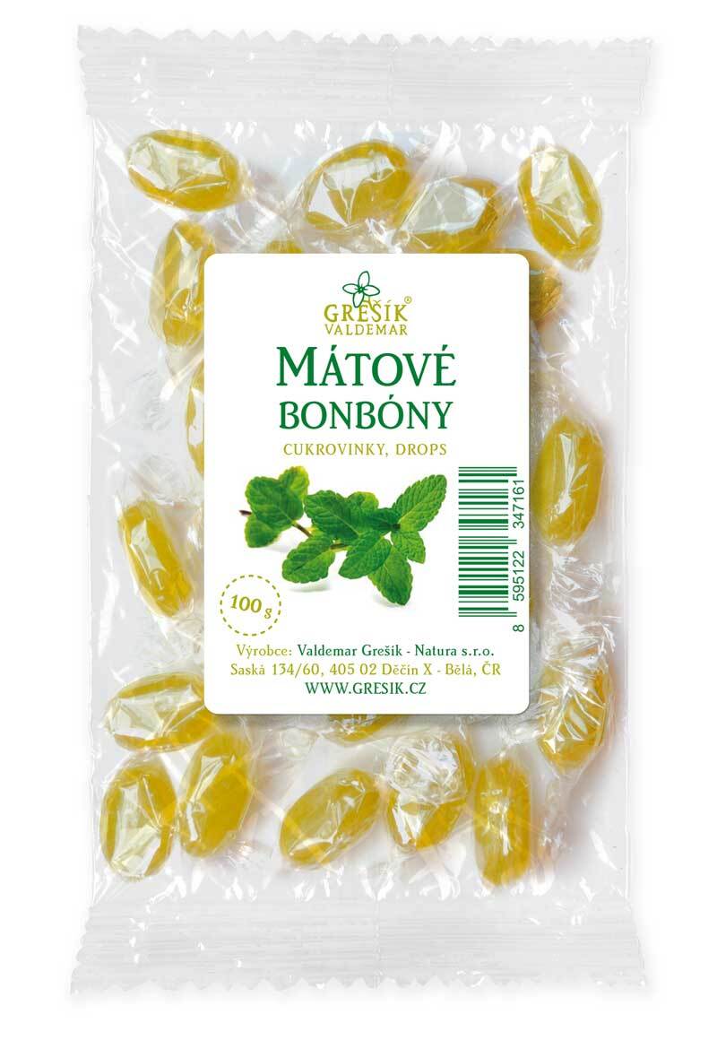Cukríky MÄTOVÉ