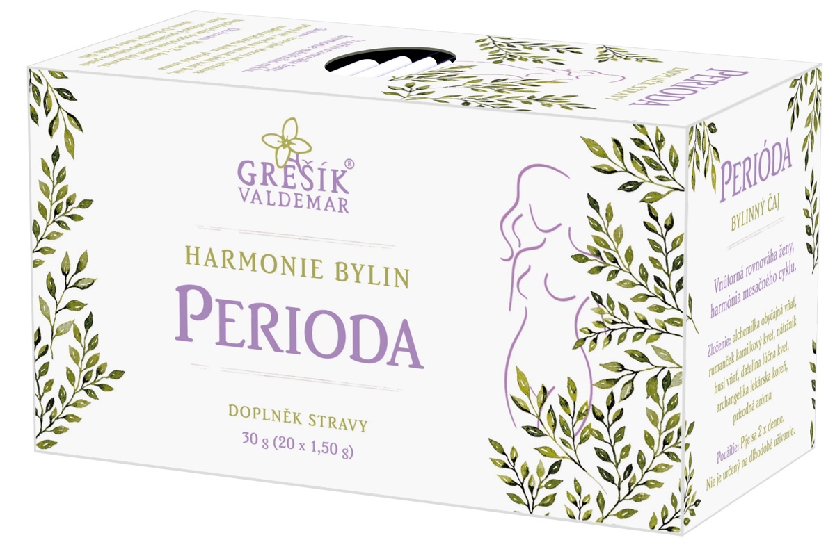 PERIÓDA (menštruačný) n.s.